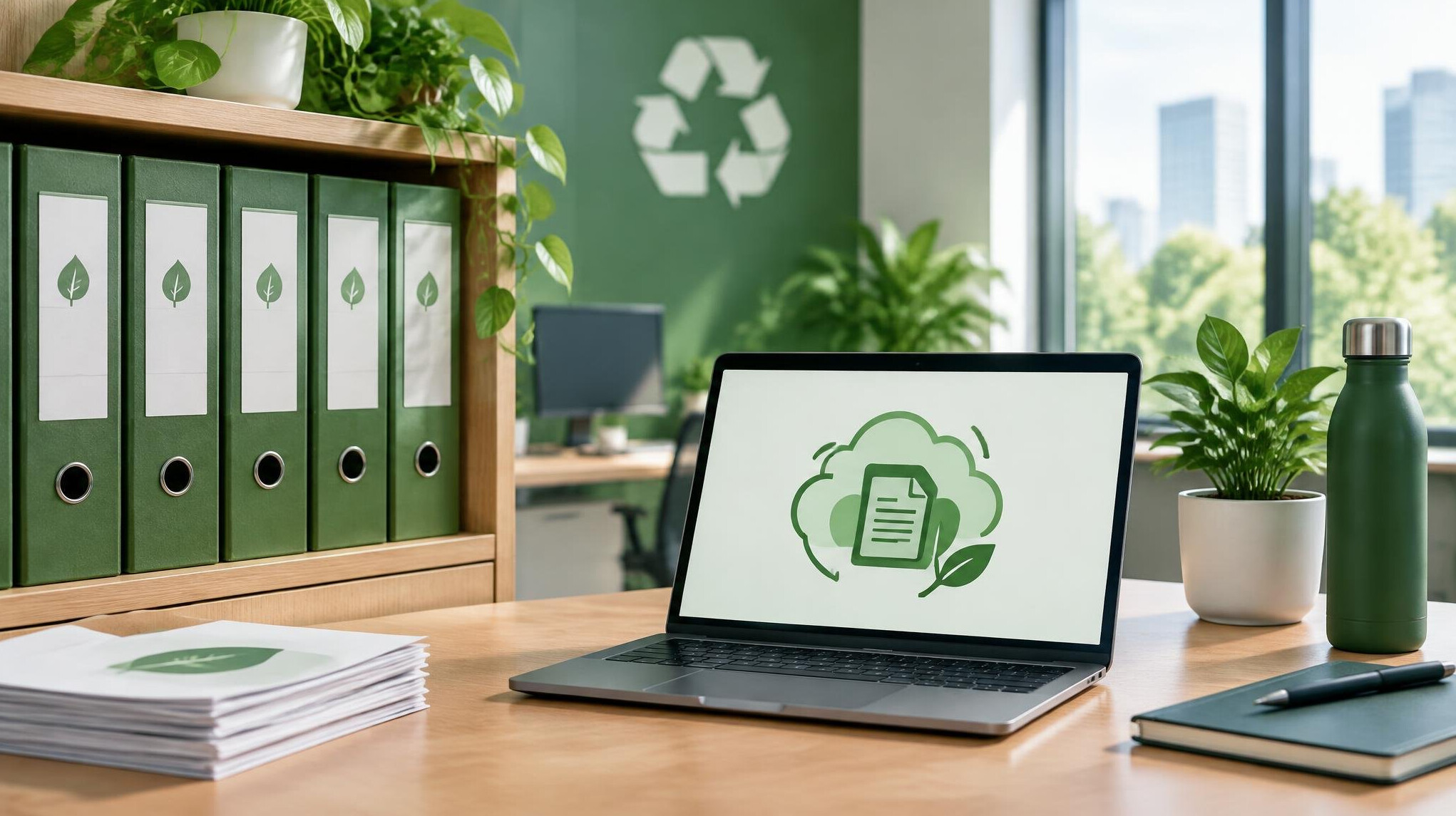 sustainable office filing
