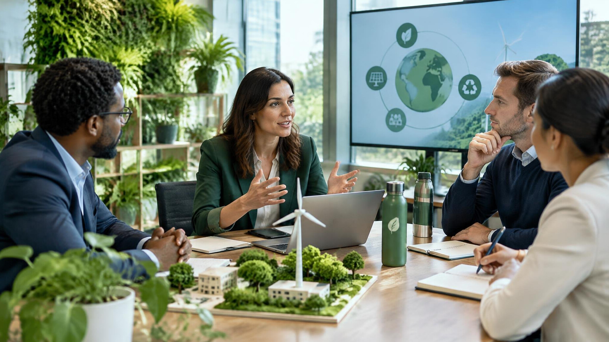 corporate sustainability meeting