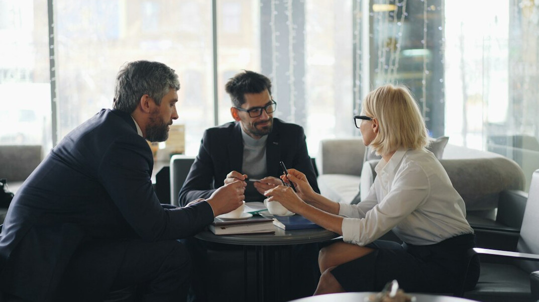 business team meeting